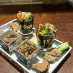 ニジュウマル - アテ盛り合わせ