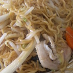 キッチンあべ - 焼きそば（大盛・アップ）