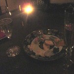 ニューヨークバー アッパークラブ シャンパン＆シガー - フルーツとチーズ