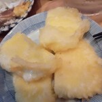 立ち呑み 晩杯屋 - モッツアレラ天