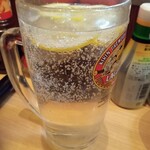 立ち呑み 晩杯屋 - ゴールデンチューハイ