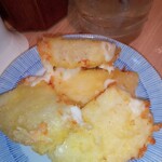 立ち呑み 晩杯屋 - モッツアレラ天