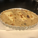 桔梗園 - スパゲティの上にグラタンがかかっている