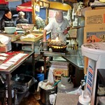 居酒屋 とよ - 調理風景