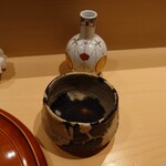 銀座 しのはら - 奈良 みむろ杉 純米吟醸 無濾過生原酒 おりがらみ（半合）