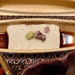 銀座 しのはら - （長細い器）落花生豆腐（ジーマーミ豆腐）