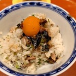 銀座 しのはら - 焼鼈としらすのご飯