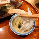 銀座 しのはら - 追加　越前蟹の焼き蟹