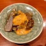 銀座 しのはら - 渡り蟹のブランデーソースがけ