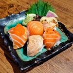 高槻地下酒場 - サーモン手毬寿司