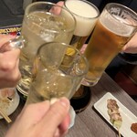 串焼亭ねぎ 南浦和店 - かんぱーい