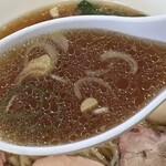 白河手打中華 賀乃屋 - スープズーム