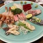 あら政 - お刺身盛り合わせ