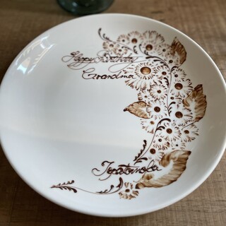 ご予約限定！大切なお祝いにメッセージプレートご用意いたします