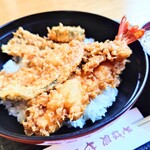 やぶ善 - 海老。