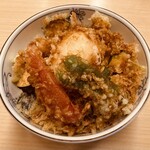 天重 本店 - ヤバ玉丼