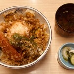 天重 本店 - ヤバ玉丼