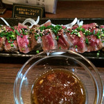 和風ダイニングきらり - 和牛タタキ