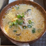 clutch - 黒にんにく入り豆乳スープ