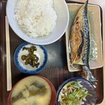 やまだや - さば塩焼き定食