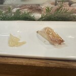 らかん寿し 松月 - 越冬に備えて脂蓄えた真鯛