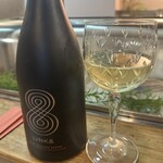 らかん寿し 松月 - 満寿泉「リンク8」はシーバスリーガル樽で寝かせたもの