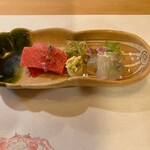 ひろ作 - お刺身盛り合わせさんでーす。①