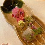 ひろ作 - お刺身盛り合わせさんでーす。②