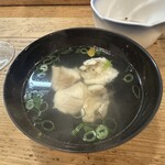 らかん寿し 松月 - いつもながら絶品のお吸い物