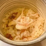 ひろ作 - セイコ蟹の印蒸しさんでーす。③