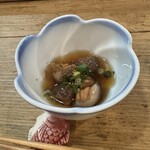 らかん寿し 松月 - 柔らかく調理されたナマコ