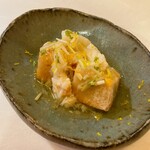 ひろ作 - 海老芋の蟹餡掛けさんでーす。②