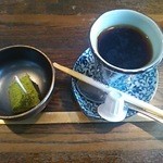 三瀬谷　大黒屋 - いろどり御膳のデザートとコーヒー