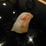 菊水鮓 - ノドクロ　自家製味噌パウダーで　2014.12