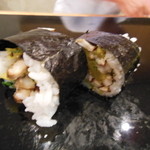 菊水鮓 - 穴子新香巻　2014.12