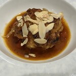 レストラン ラフィナージュ - 白子のポワレと白菜のプレゼ