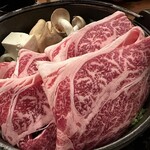 すき焼きと牛まぶし ももしき - 