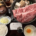 すき焼きと牛まぶし ももしき - 