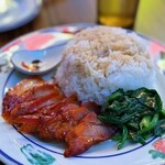 J仔酒場 - 香港風特製チャーシュー飯　1680円