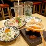 寿司 牡蠣 新宿スシエビス - 