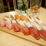 寿司 牡蠣 新宿スシエビス - 