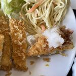 三喜食堂 - 辛子が合うが　大根おろしもイケる