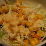 ガネーシャ - セットのサラダ