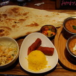 ガネーシャ - マトンとキーマのＢセット