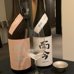 日本料理 TOBIUME - 而今 純米吟醸 「千本錦 」と純米大吟醸「 Nabar」