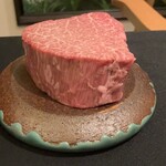 日本料理 TOBIUME - 鹿児島黒毛和牛　薬師牛のシャトーブリアン