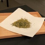日本料理 TOBIUME - ほうじ茶 直前に煎ってくれます。