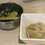 とろ～りチーズ×韓国料理×完全個室 韓美 - たたききゅうりとナムル