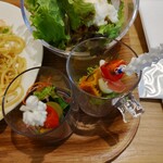 ビュッフェ＆カフェレストラン アンサンブル - .....かぼちゃのケークサレ　ピンチョス仕立て.....