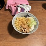 中華そば 志の田 - "悪魔のたぬきつ丼"350円♪